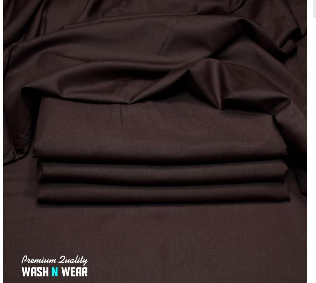 Men’s Unstitched Wash And Wear Plain Suit