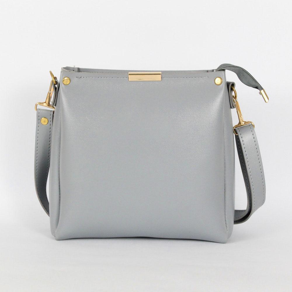 Girl's Rexine Plain Hand Bag