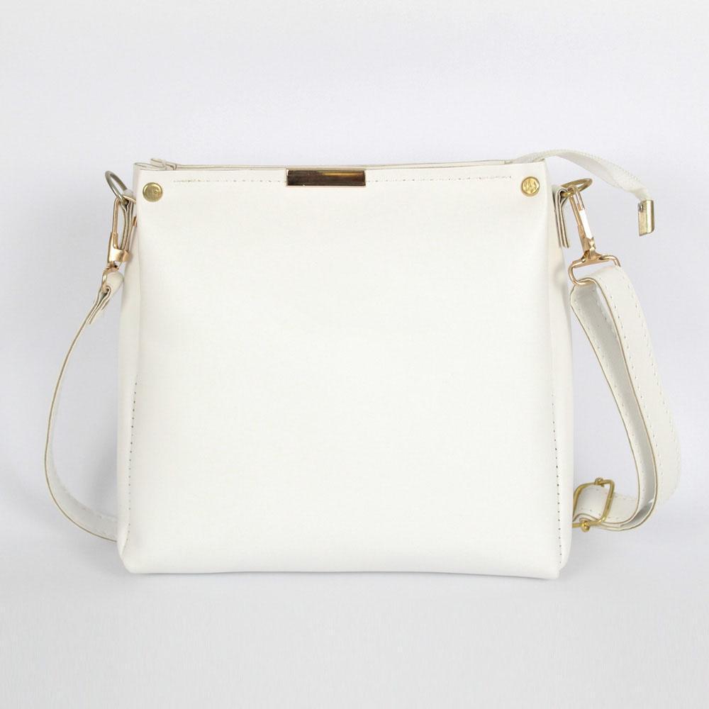 Girl's Rexine Plain Hand Bag