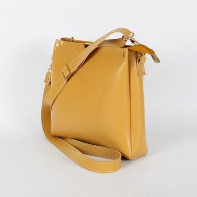 Girl's Rexine Plain Hand Bag