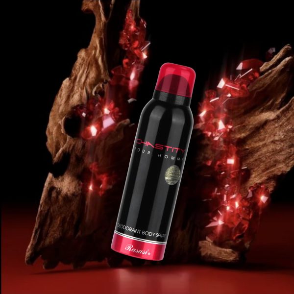 Rasasi Chastity Pour Men Body Spray 200 Ml | Best Fragrance Body Spray For Men ( Original )
