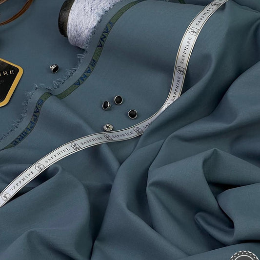Men’s Unstitched Wash And Wear Plain Suit